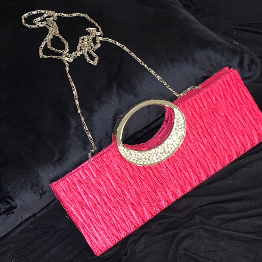 Pink Clutch Purse